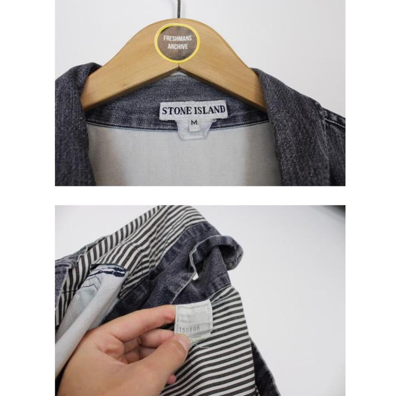Vintage Stone Island AW 1986 Denim Carpenter Jacket Medium
