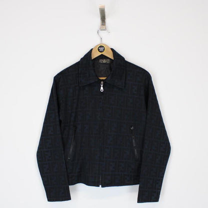 Vintage 90s Fendi Monogram Jacket Small