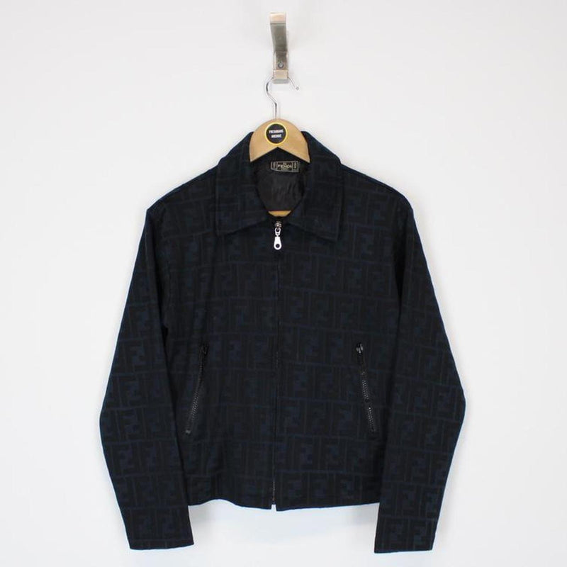 Vintage 90s Fendi Monogram Jacket Small