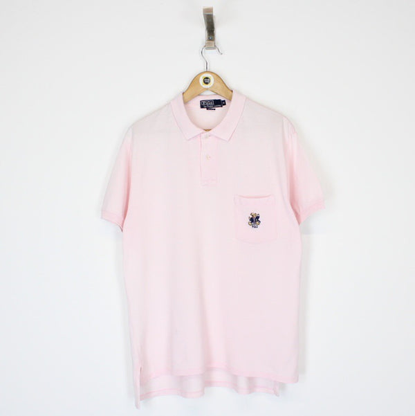 Vintage Polo Bear Polo Shirt Medium