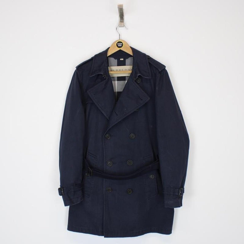 Burberry Brit Double Breasted Trench Coat Medium