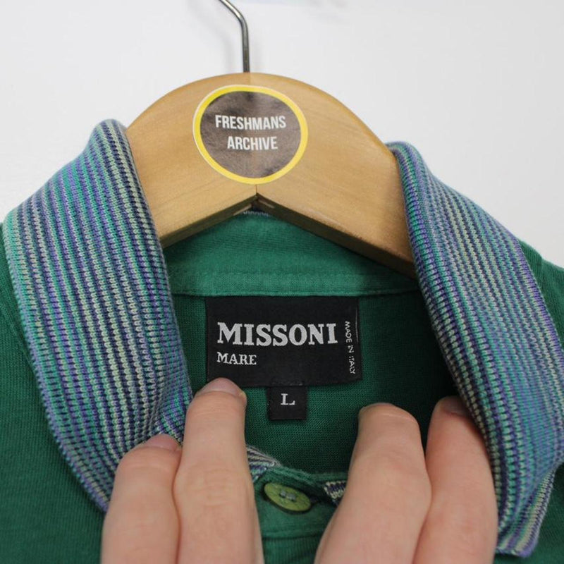 Vintage Missoni Polo Shirt Large