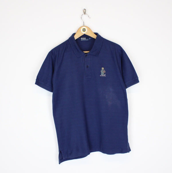 Vintage Polo Bear Polo Shirt Medium