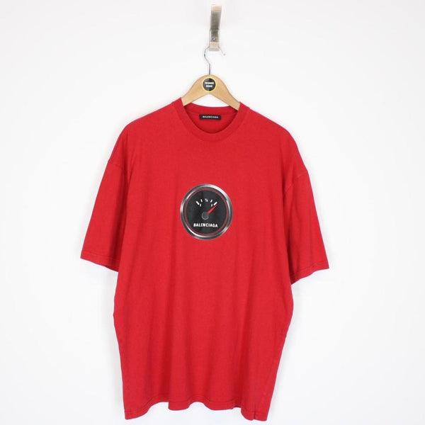 Balenciaga Fuel Gauge T-Shirt Small