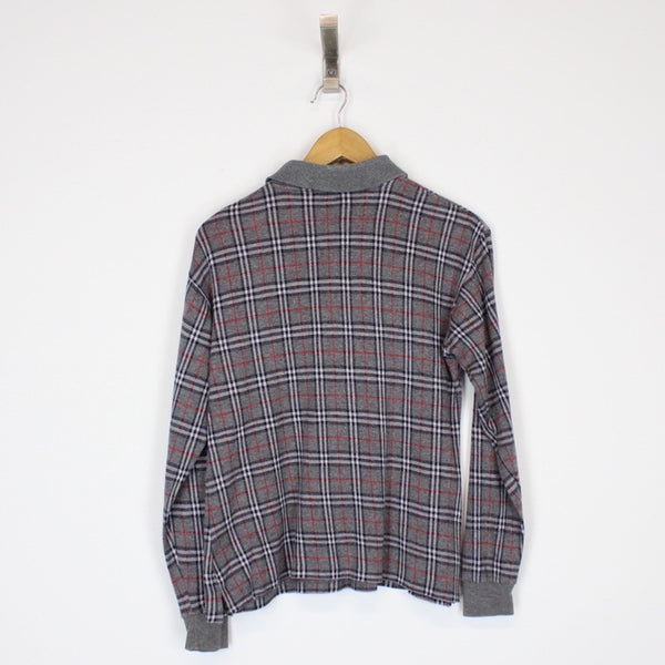 Vintage Burberry Polo Shirt Large