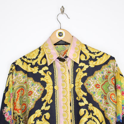 Vintage Gianni Versace Silk Blouse UK 8