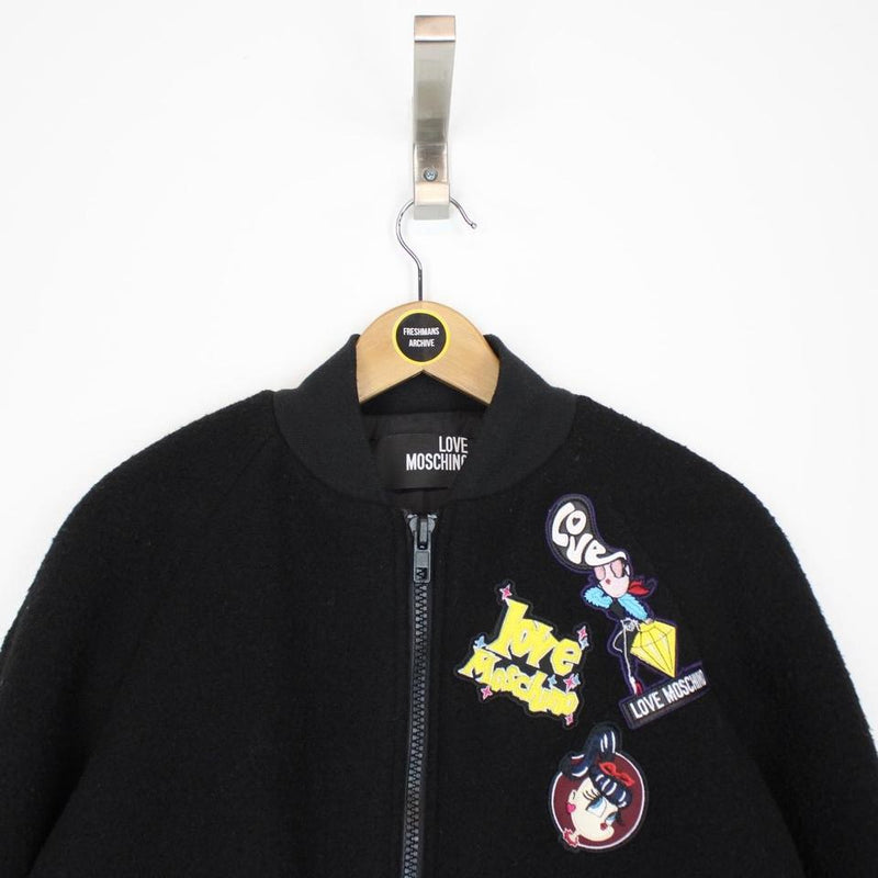 Love Moschino Wool Bomber Jacket Medium