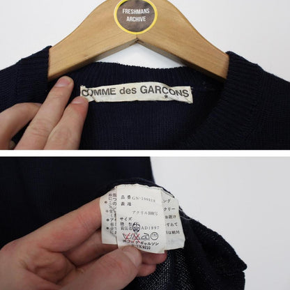 Vintage Comme des GarÃ§ons AD 1997 Sweater Vest Medium