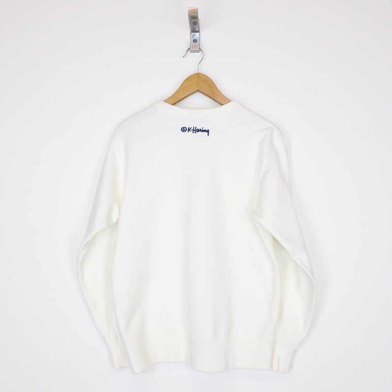 Vintage Keith Haring Sweatshirt Small