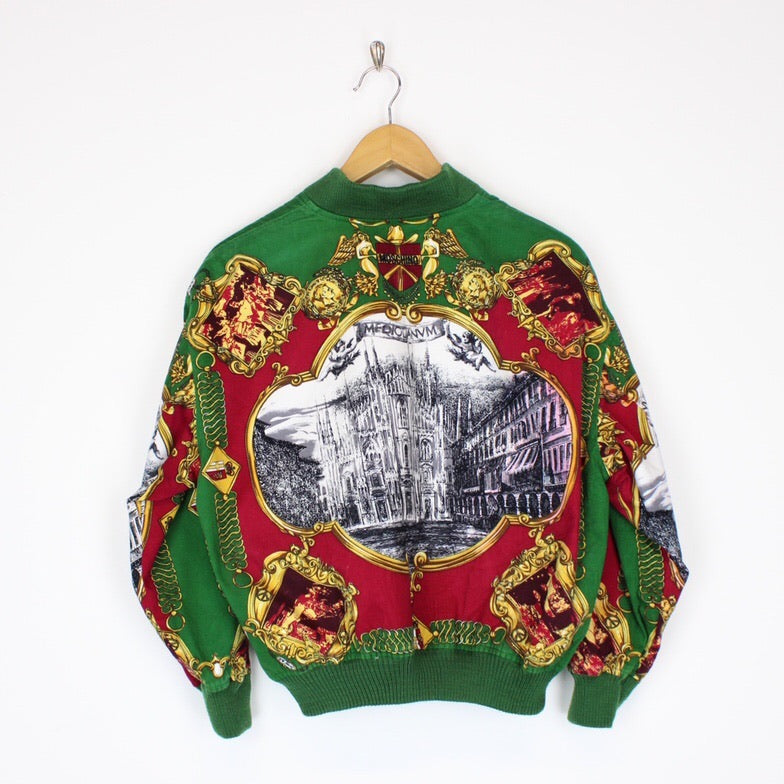 Vintage Moschino Jeans Bomber Jacket Medium
