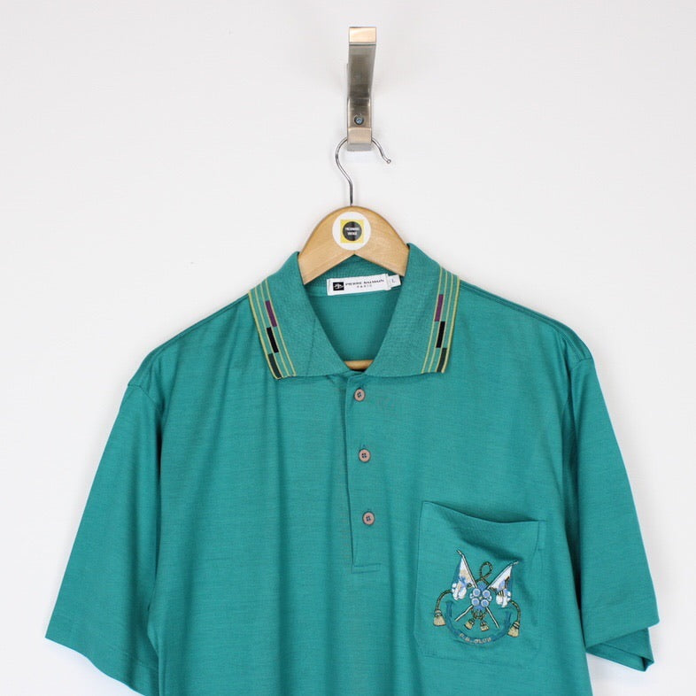 Vintage Pierre Balmain Polo Shirt Large