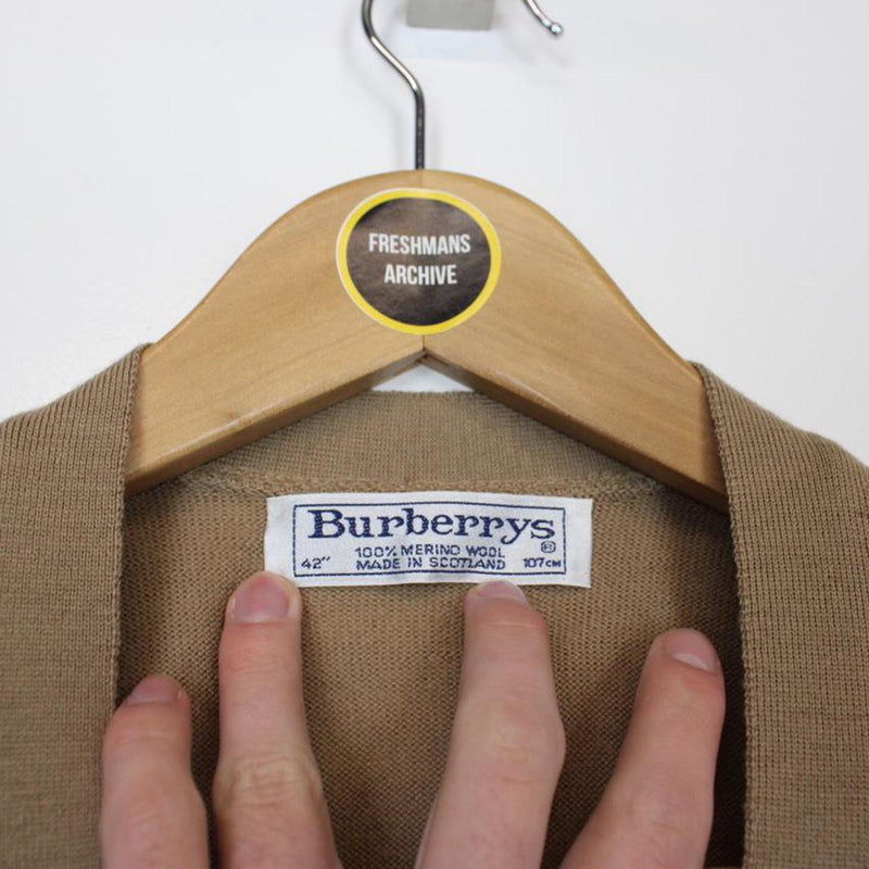 Vintage Burberry Wool Sweater Vest XL