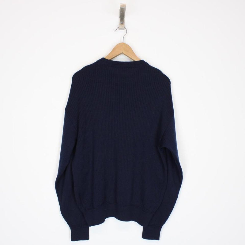 Vintage Burberry Wool Jumper Large