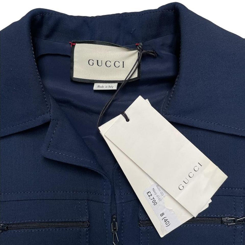 Gucci Wool/Silk Jumpsuit Medium
