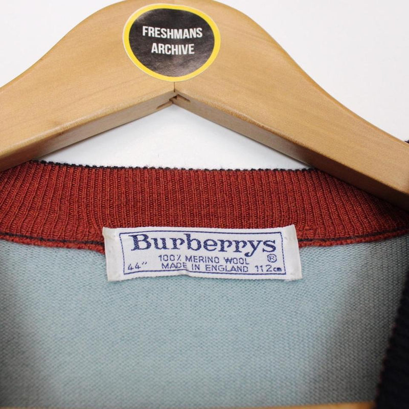 Vintage Burberry Merino Wool Jumper XL