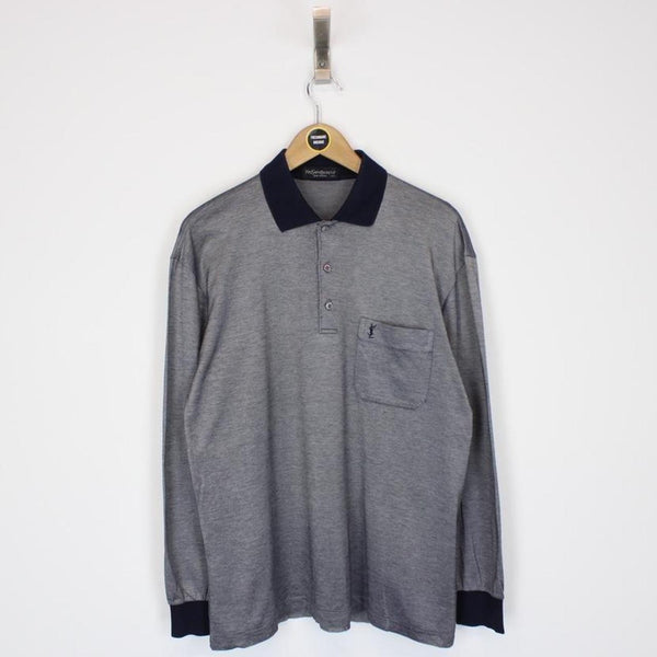 Vintage Yves Saint Laurent Polo Shirt Medium