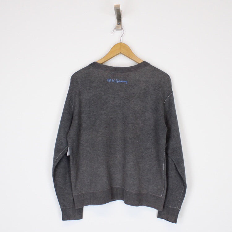 Vintage Keith Haring Sweatshirt Small