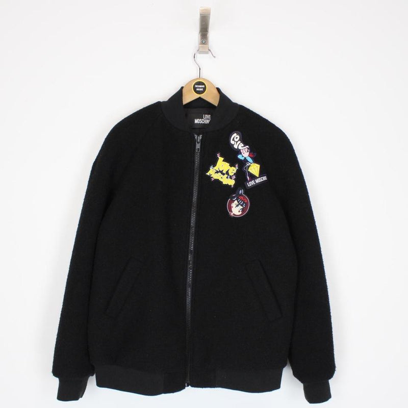 Love Moschino Wool Bomber Jacket Medium