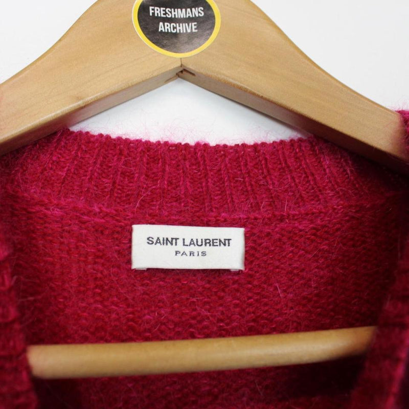 Saint Laurent Mohair Wool Jumper Small