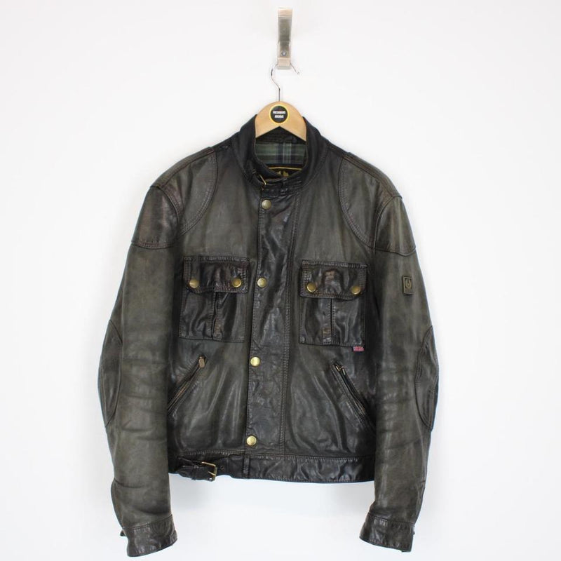 Belstaff Brooklands Leather Jacket Medium