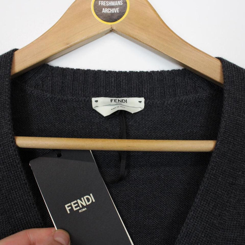 Fendi Wool Cardigan Small