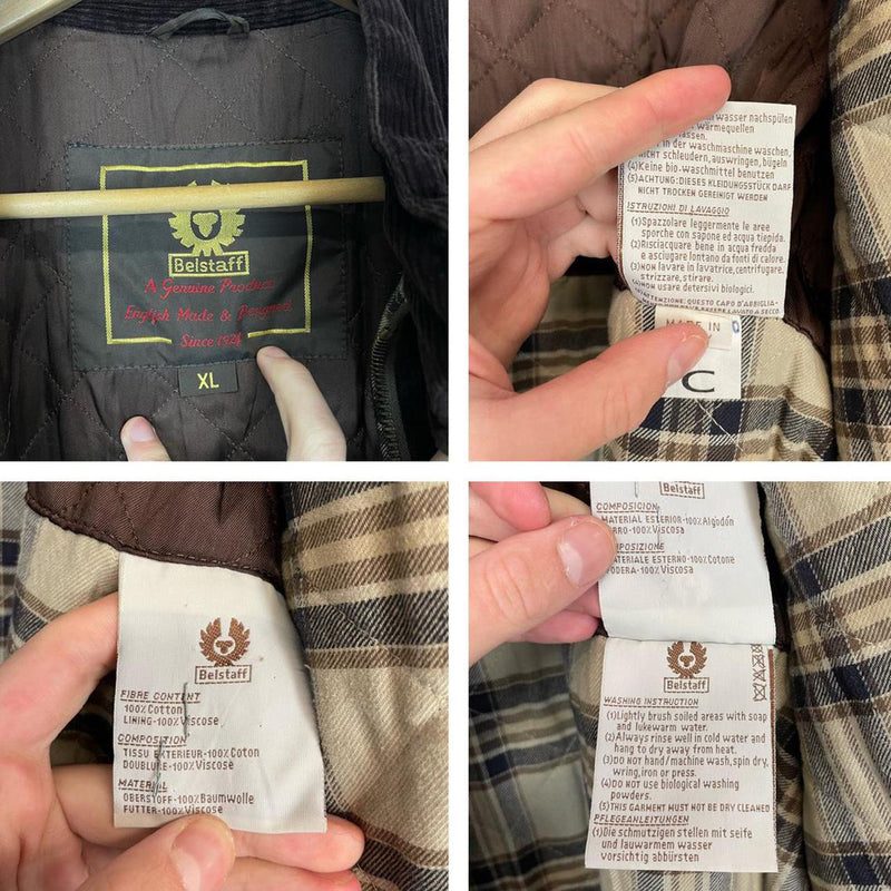 Vintage Belstaff Corduroy Jacket XL