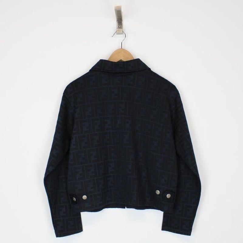 Vintage 90s Fendi Monogram Jacket Small