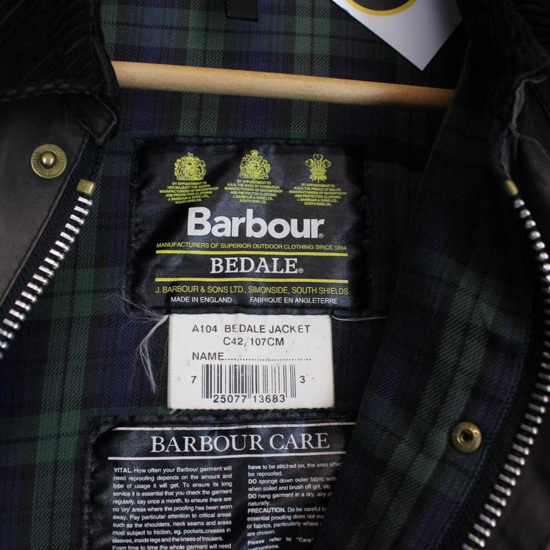 Vintage Barbour Wax Jacket Large
