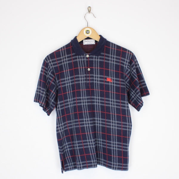 Vintage Burberry Polo Shirt Medium