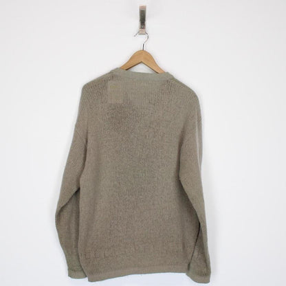Vintage 80s Stone Island Wool Jumper M/L