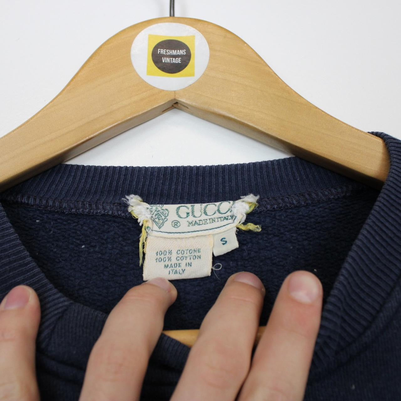 Vintage 80s Gucci Sweatshirt Small