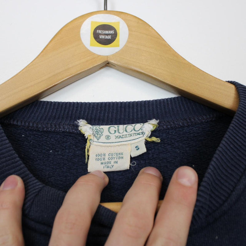 Vintage 80s Gucci Sweatshirt Small