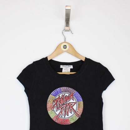 Vintage 2002 Christian Dior Platinum Tour Top Small