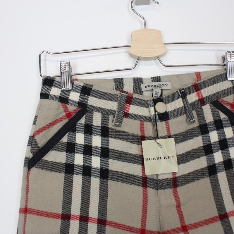 Vintage Burberry London Wool Shorts XS