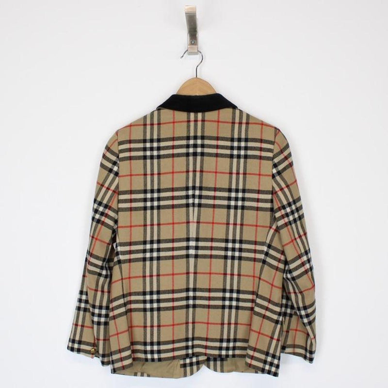 Vintage Burberry Wool Blazer Medium