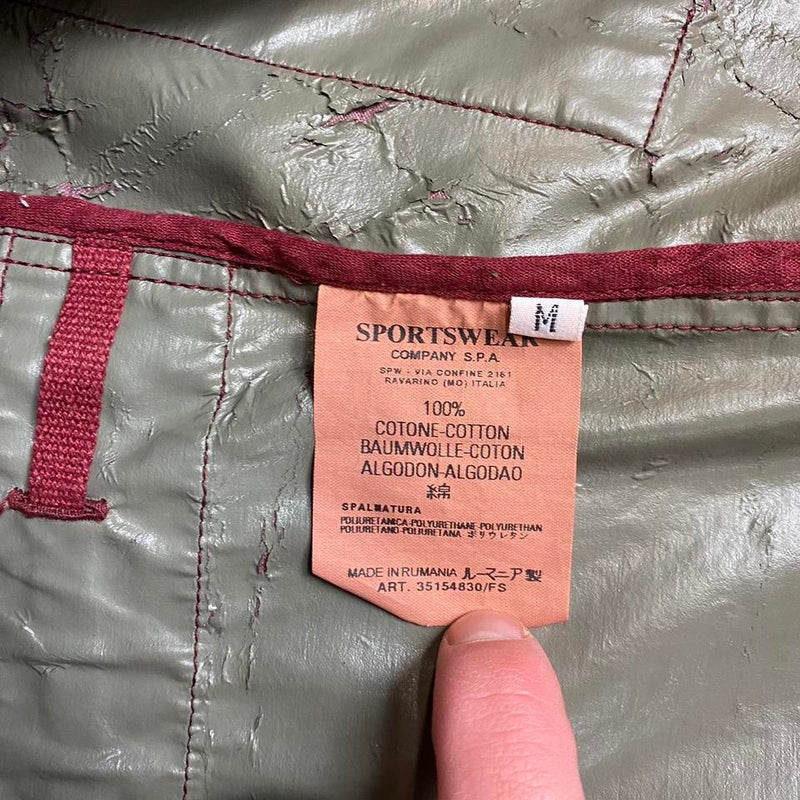 Vintage Stone Island AW 2001 Raso Gommato Jacket Medium