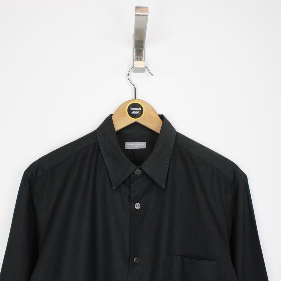 Comme Des Garçons 1999 Black Long Sleeve Shirt M Size Casual