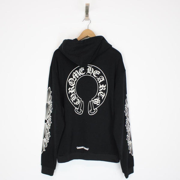 Chrome Hearts Horeshoe Logo Hoodie Small