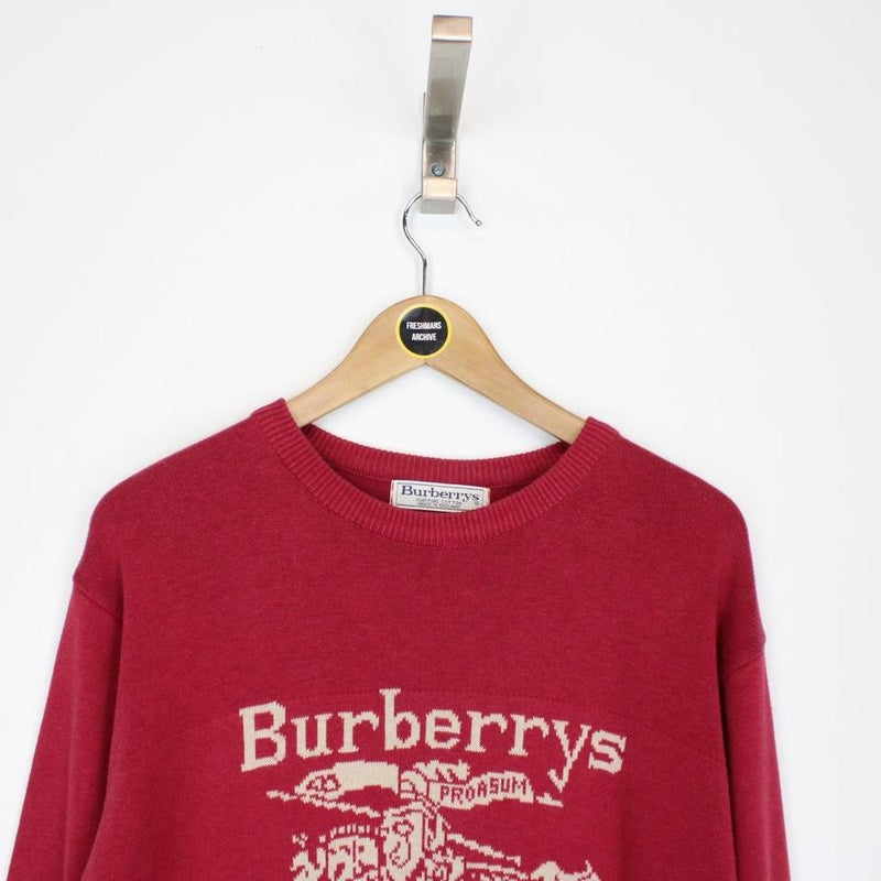 Vintage Burberry Jumper Small