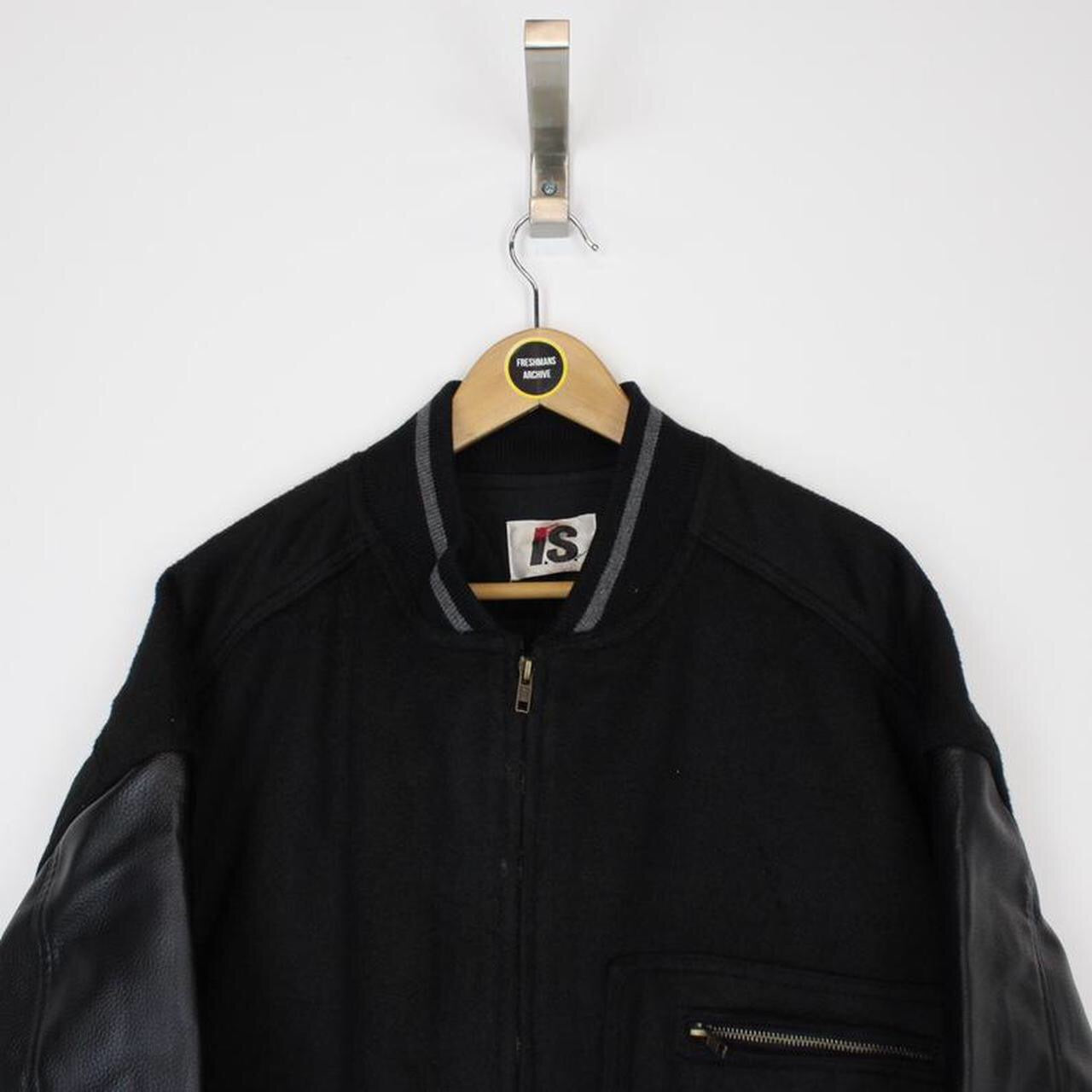 Vintage 80s Issey Miyake Sport Varsity Jacket Large