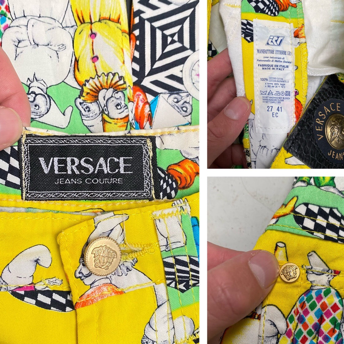 Vintage Versace Jeans Couture Jeans Small