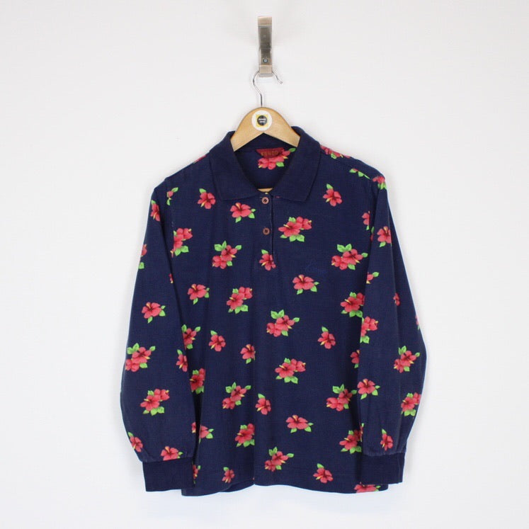 Vintage Kenzo Polo Shirt Medium