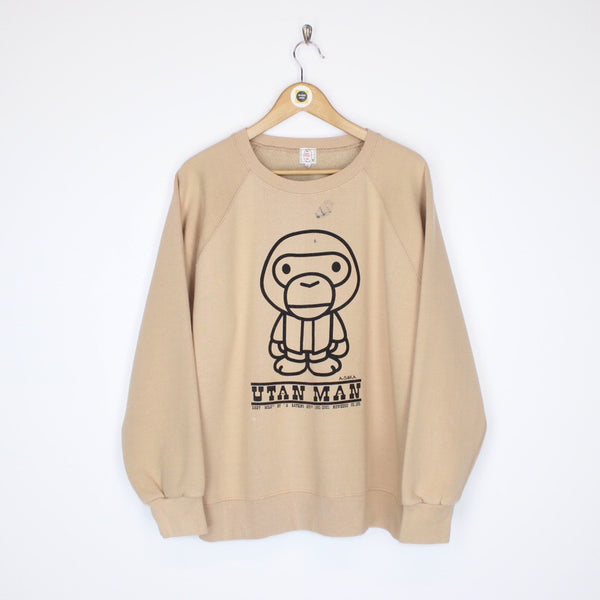 Vintage Bape Sweatshirt Medium