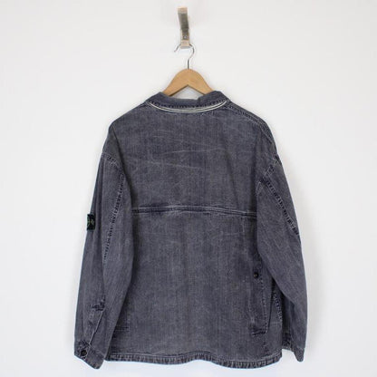 Vintage Stone Island AW 1986 Denim Carpenter Jacket Medium