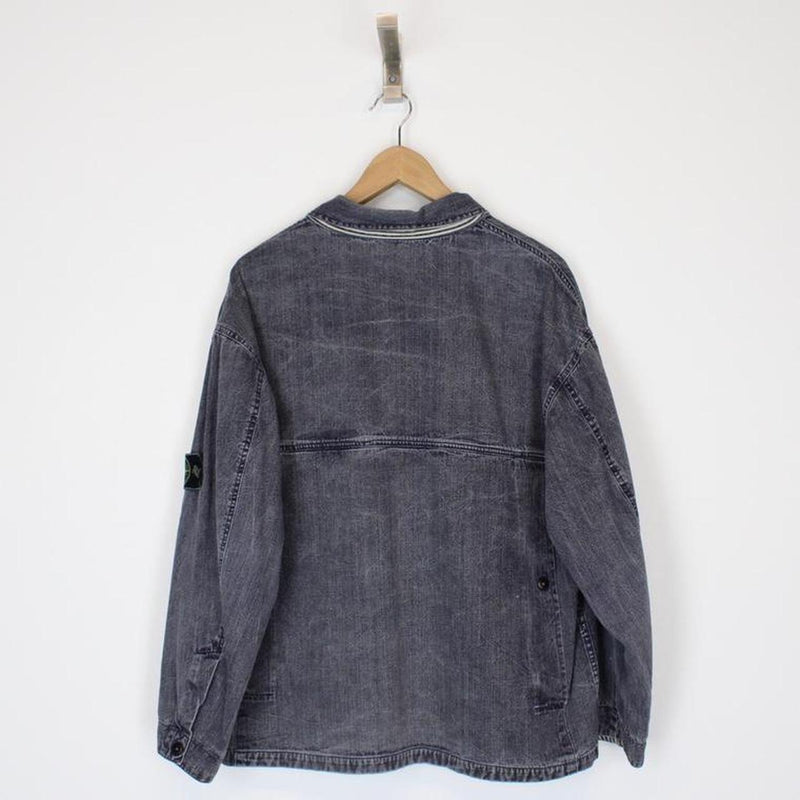Vintage Stone Island AW 1986 Denim Carpenter Jacket Medium