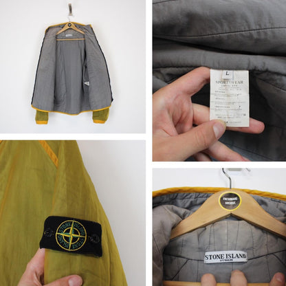 Vintage Stone Island AW 2003 Monofilament Jacket Large