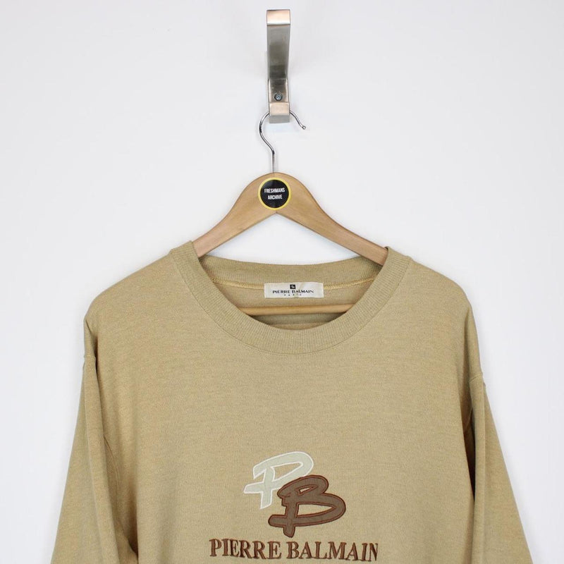 Vintage Pierre Balmain Sweatshirt Large