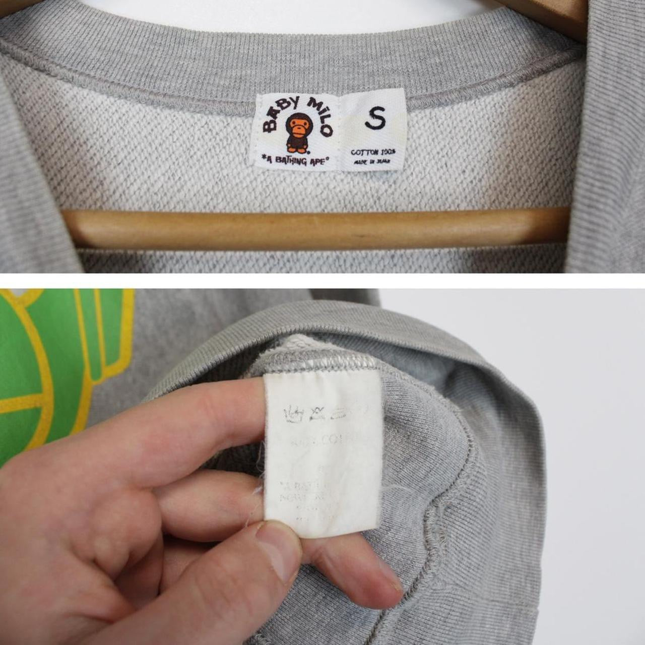 Vintage Bape Baby Milo Sweatshirt Small