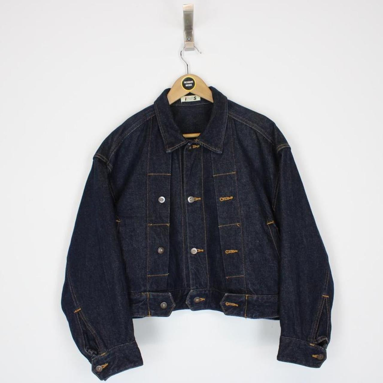 最終価格I.S./ISSEY MIYAKE  80's denim jacket Vintage 80s Jean of Plantation Issey Miyake Denim Jacket