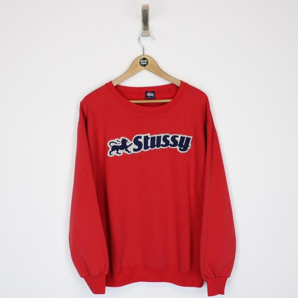 Vintage Stussy Sweatshirt Medium